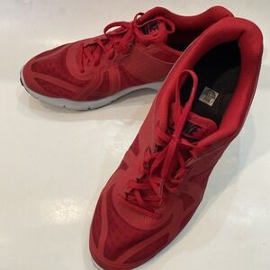 Nike Mens Air Max Run Lite 5 Red 631263-600 Lace Up Low Top Athletic Shoes sz 13